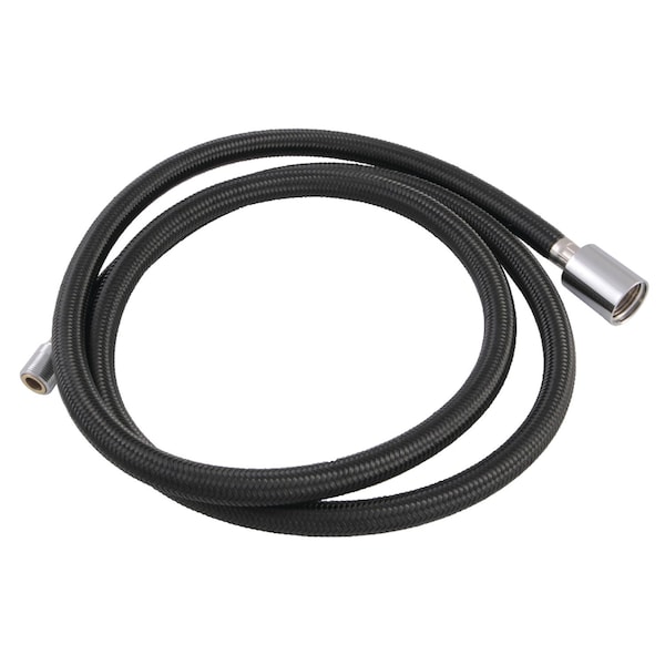Kingston Brass KH1470 59-Inch Braided Hose for Pull-Out Kitchen Faucet, Black KH1470 - main